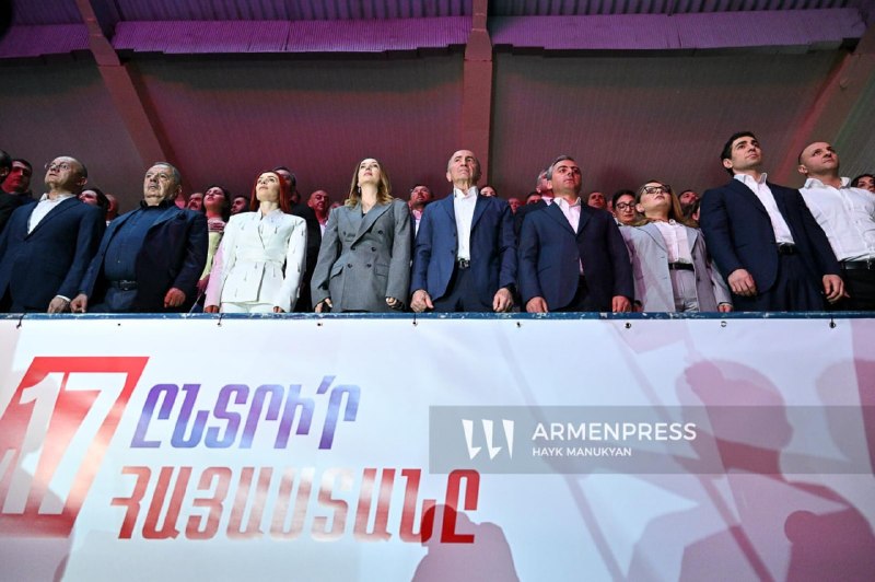 Блок «Армения» решил взять мандаты по итогам выборов 7 июня