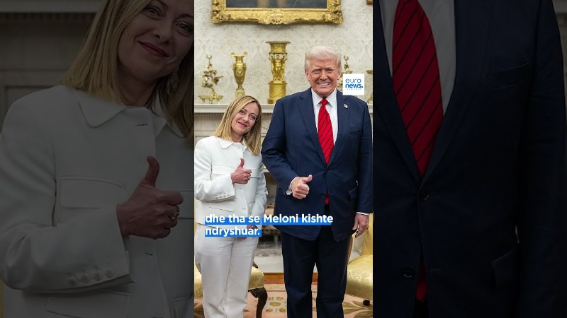 Трамп заявил, что премьер Италии Мелони «умоляла» сфотографироваться с ним; она ответила видео